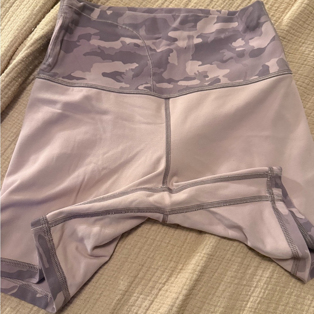 lululemon athletica Purple Camo Bike Shorts - Picture 6 of 6